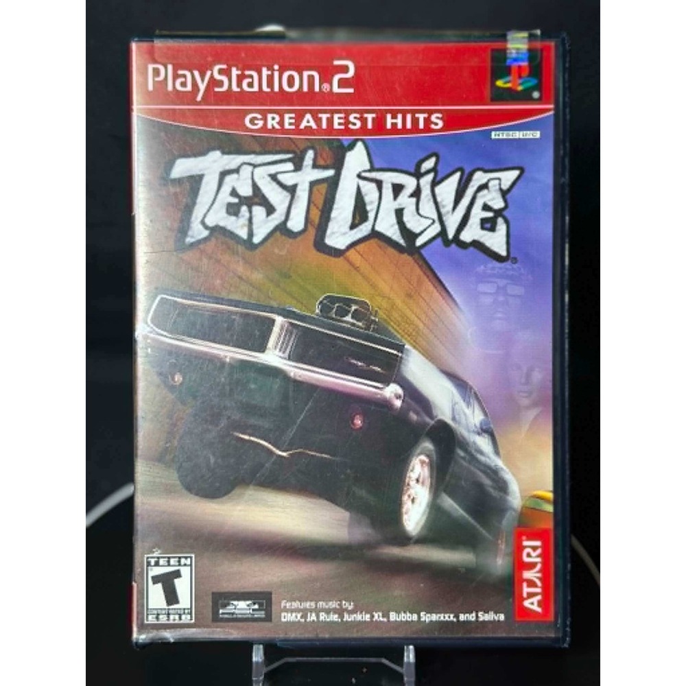 Test Drive PS2 PlayStation 2 Greatest Hits Racing Game‎ CIB Atari DMX Soundtrack